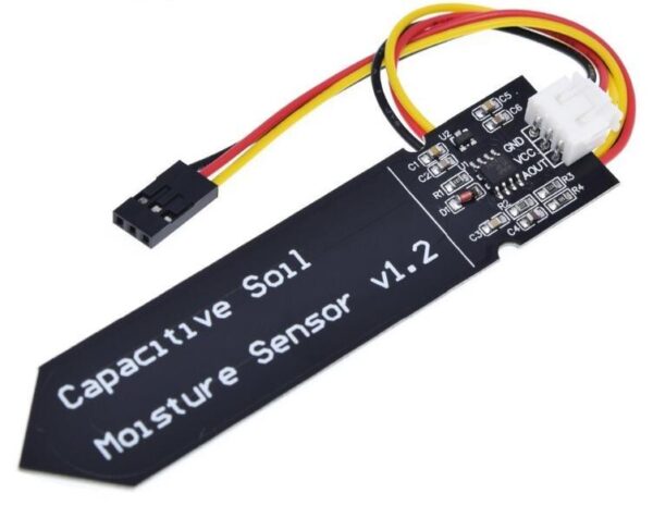 Sensor de humedad del suelo analógico capacitivo 3.3 ~ 5.5V