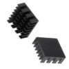 Disipador De Calor De Aluminio Negro 14x14x8mm