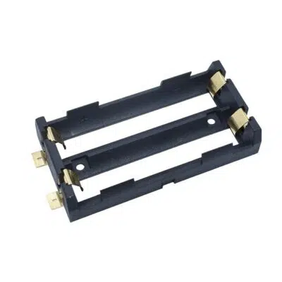 Baterías 18650 MechatronicStore Soporte porta batería doble 18650 SMD caja para pila holder 2×18650