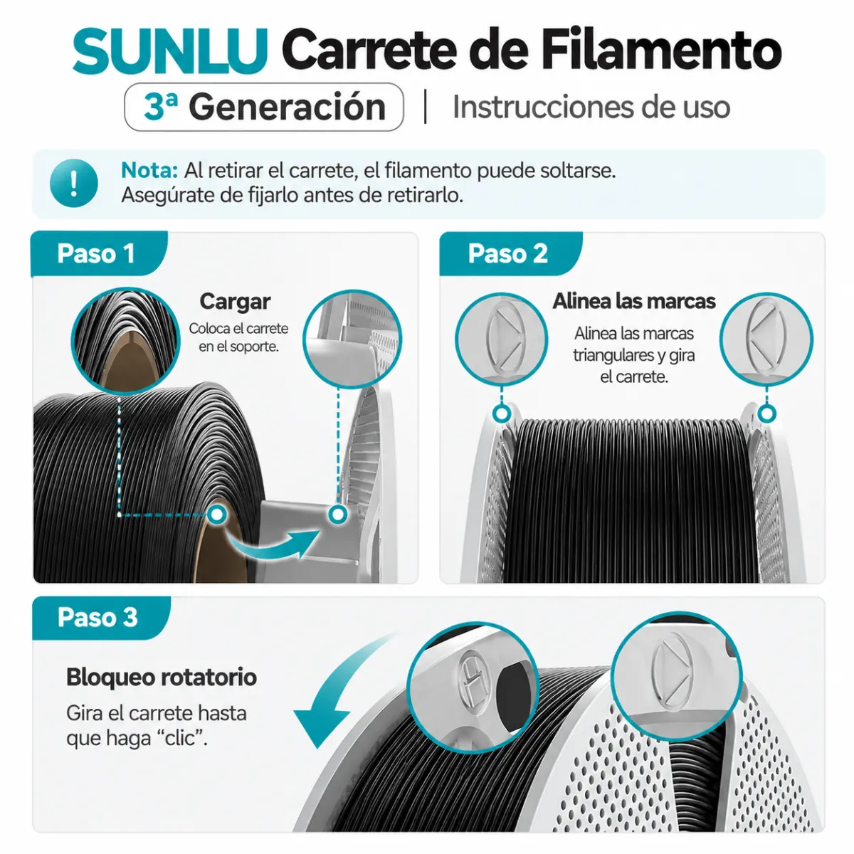 Sunlu PC-ABS Filamento (3)