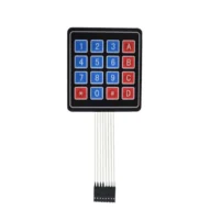 Teclera keypad tipo membrana 4x4 MechatronicStore Teclera keypad tipo membrana 4x4