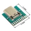 Adaptador Conector Tipo C a PCB Hembra - Imagen 3