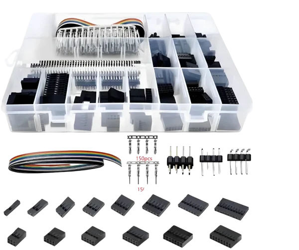 Kit Conectores DuPont de 520 Piezas 2.54MM