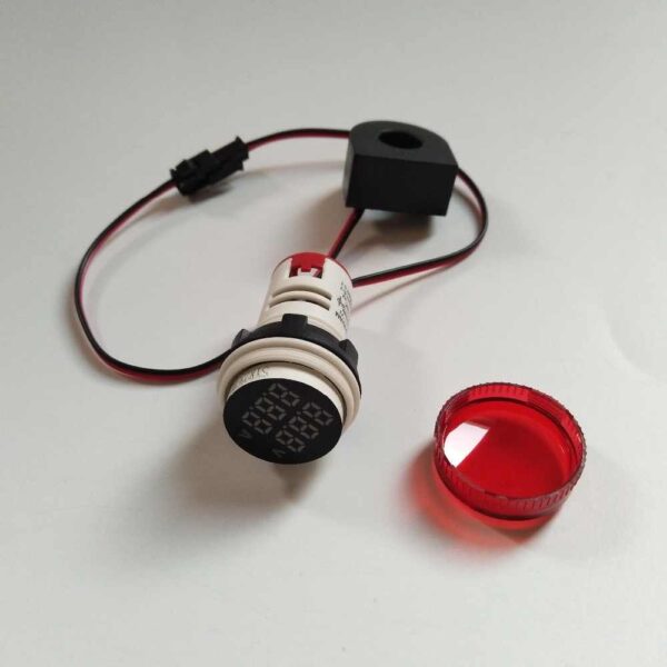 Indicador Piloto Voltimetro Amperimetro AC 22mm