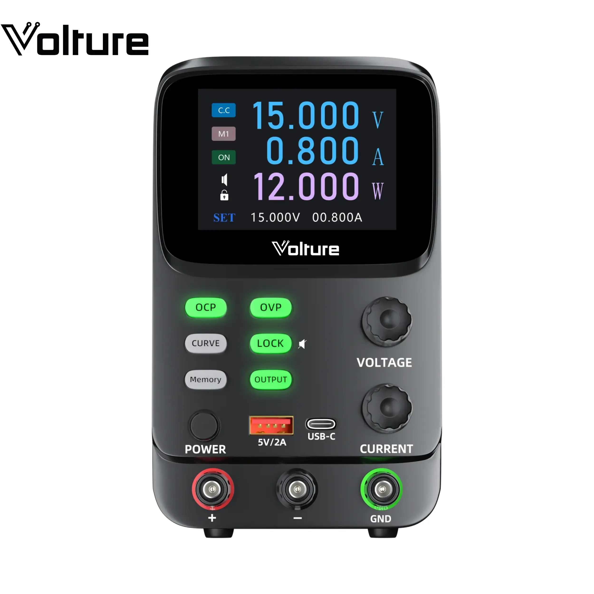 Fuente De Alimentación Programable 30v 10a Volture + Accesorios MechatronicStore Fuente De Alimentación Programable 30v 10a Volture + Accesorios