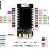 TTGO T-Display ESP32 WiFi Bluetooth Desarrollo tablero 1,14 pulgadas