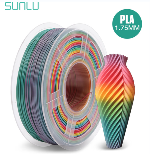 Filamento PLA SunLu Arcoíris 1.75mm 1Kg