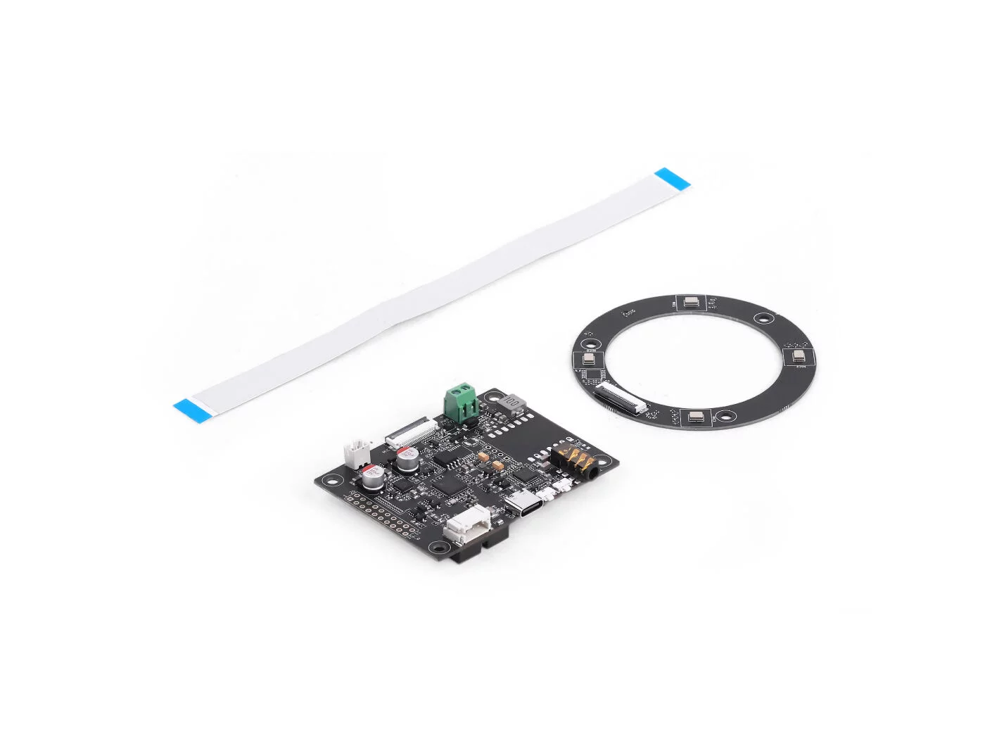 array de micrófonos XMOS XVF3800 Array 4 Micrófonos XMOS XVF3800 SeeedStudio MechatronicStore Array 4 Micrófonos XMOS XVF3800 SeeedStudio — vista 2
