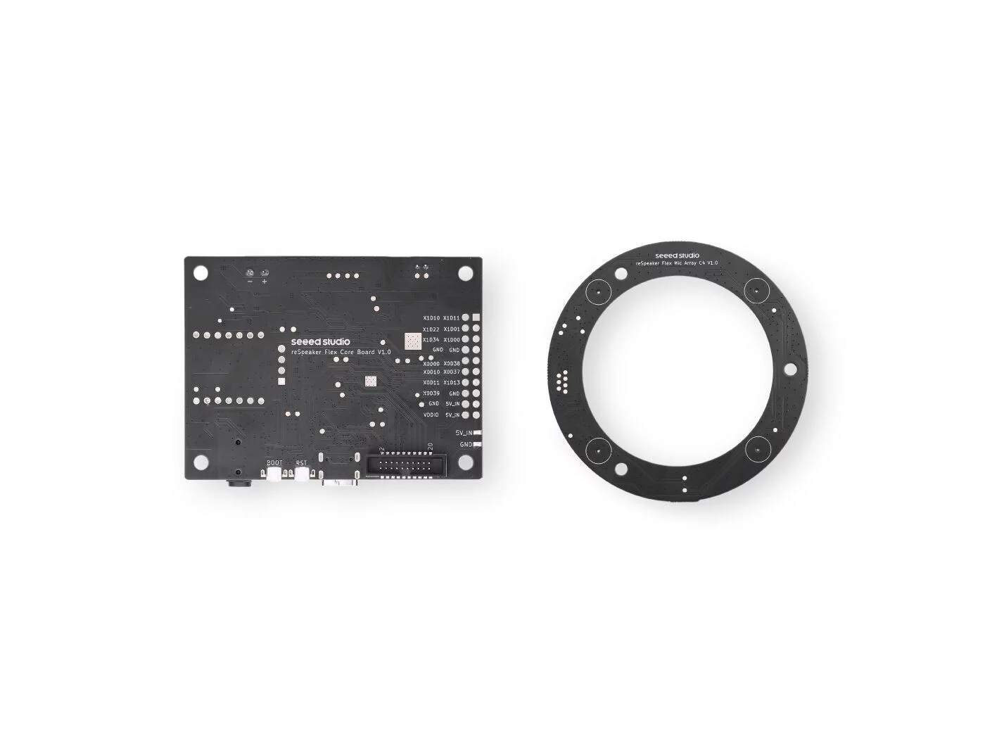 array de micrófonos XMOS XVF3800 Array 4 Micrófonos XMOS XVF3800 SeeedStudio MechatronicStore Array 4 Micrófonos XMOS XVF3800 SeeedStudio — vista 4