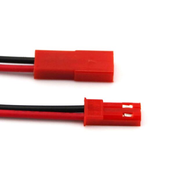Cable conector macho y hembra JST 10 cm 2 pines