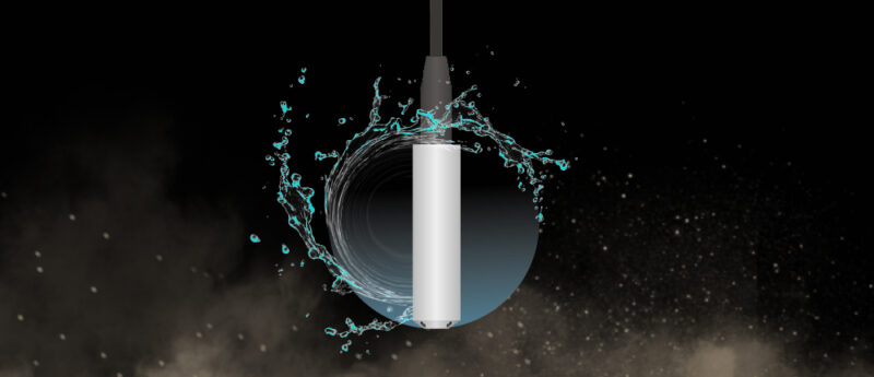 Gravity: Sensor de Nivel Manométrico por Presión Sumergible Industrial de Acero Inoxidable (0~5m)