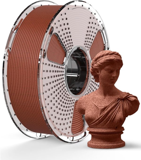PLA marmol ladrilo rojo