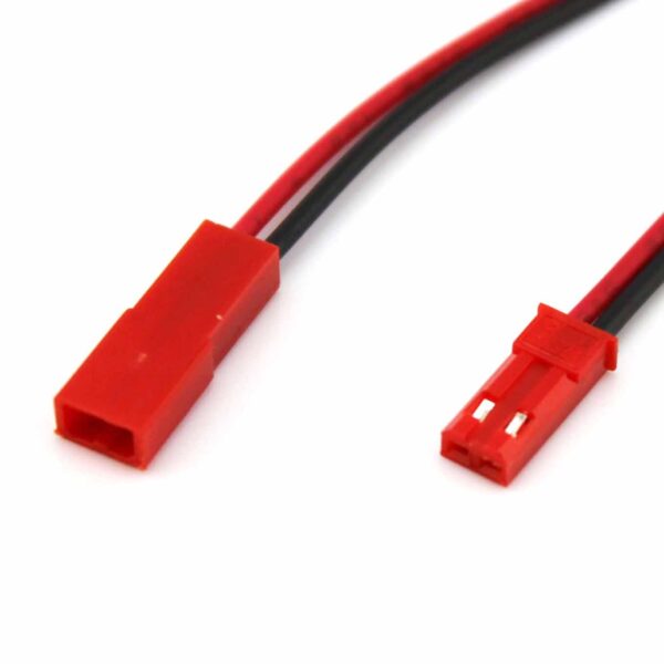 Cable conector macho y hembra JST 10 cm 2 pines