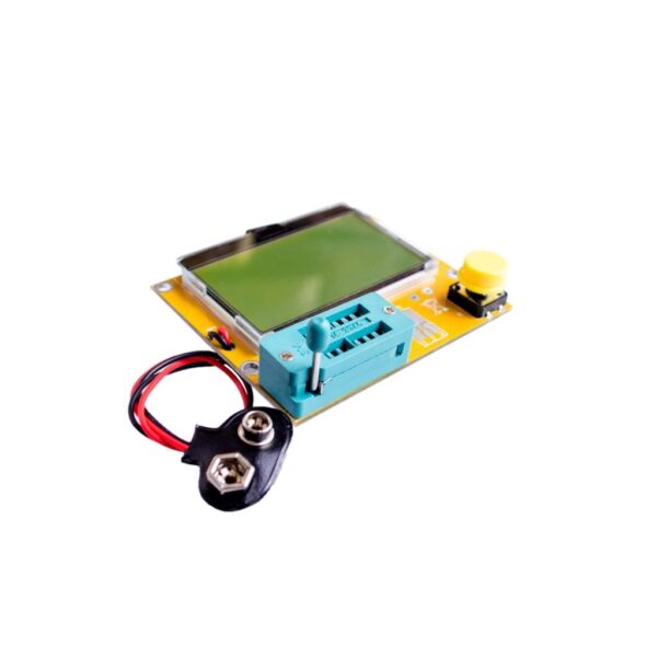  Probador de transistores led Diodo Triodo Capacitancia MOS PNP / NPN 9V