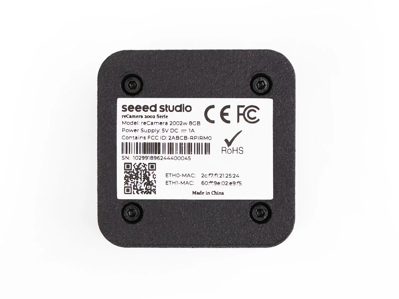 cámara IA open source YOLO edge Cámara IA Edge YOLO reCamera 2002w MechatronicStore Cámara IA Edge YOLO reCamera 2002w — vista 3