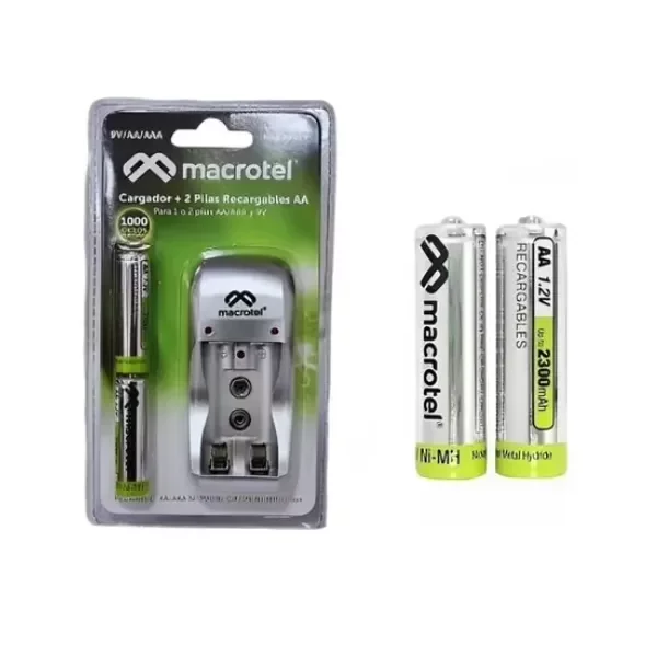 cargador de pilas AA AAA 9V Cargador Pilas AA AAA 9V 2300mAh MechatronicStore Cargador Pilas AA AAA 9V 2300mAh