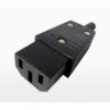 Enchufe C14 volante 220V 10A hembra