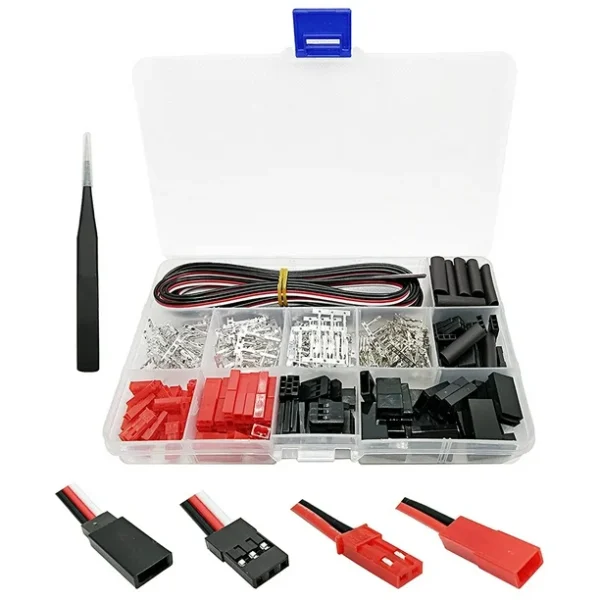 Conectores Servo JST SYP Futaba de 400 Piezas