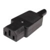 Enchufe C13 volante 220V 10A Hembra - Imagen 2