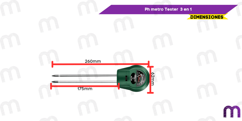Ph metro Tester 3 en 1