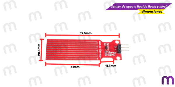 Sensor de agua o liquido lluvia y nivel - Imagen 3