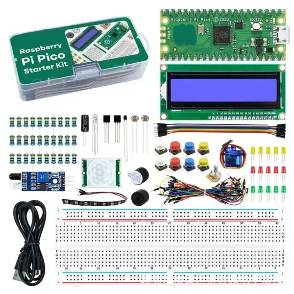 Kit Starter placa de Desarrollo Pi Pico RP2040