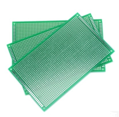Placa PCB un lado Perforada Punto a Punto 10x15cm / 12x8cm