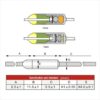 Fusible Térmico 250V 10A 1 unidad - Imagen 6