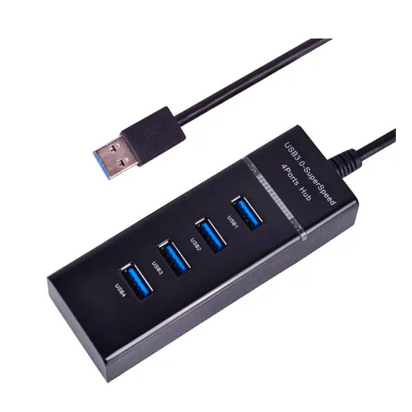HUB 4 USB 3.0 Con Cable De 30Cm
