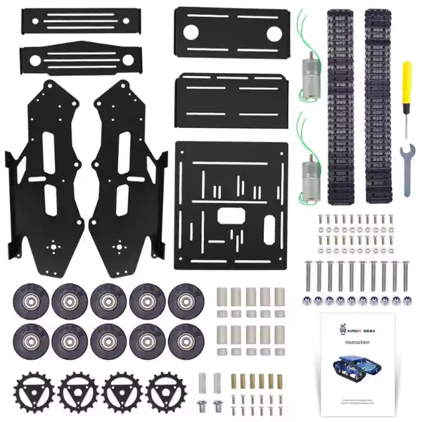 Kit Chasis Oruga con capacidad de cargar 8kg MechatronicStore Kit Chasis Oruga con capacidad de cargar 8kg - Imagen 5