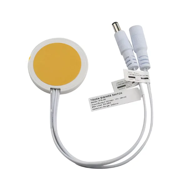 Interruptor Táctil FTS-06– Voltaje DC 12V-24V Negro/Blanco MechatronicStore Interruptor Táctil FTS-06– Voltaje DC 12V-24V Negro/Blanco - Imagen 3