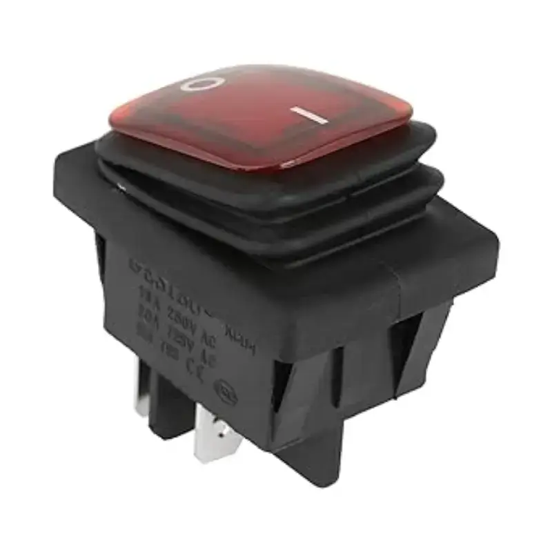 Interruptor Waterproof 20A 250VAC MechatronicStore Interruptor Waterproof 20A 250VAC