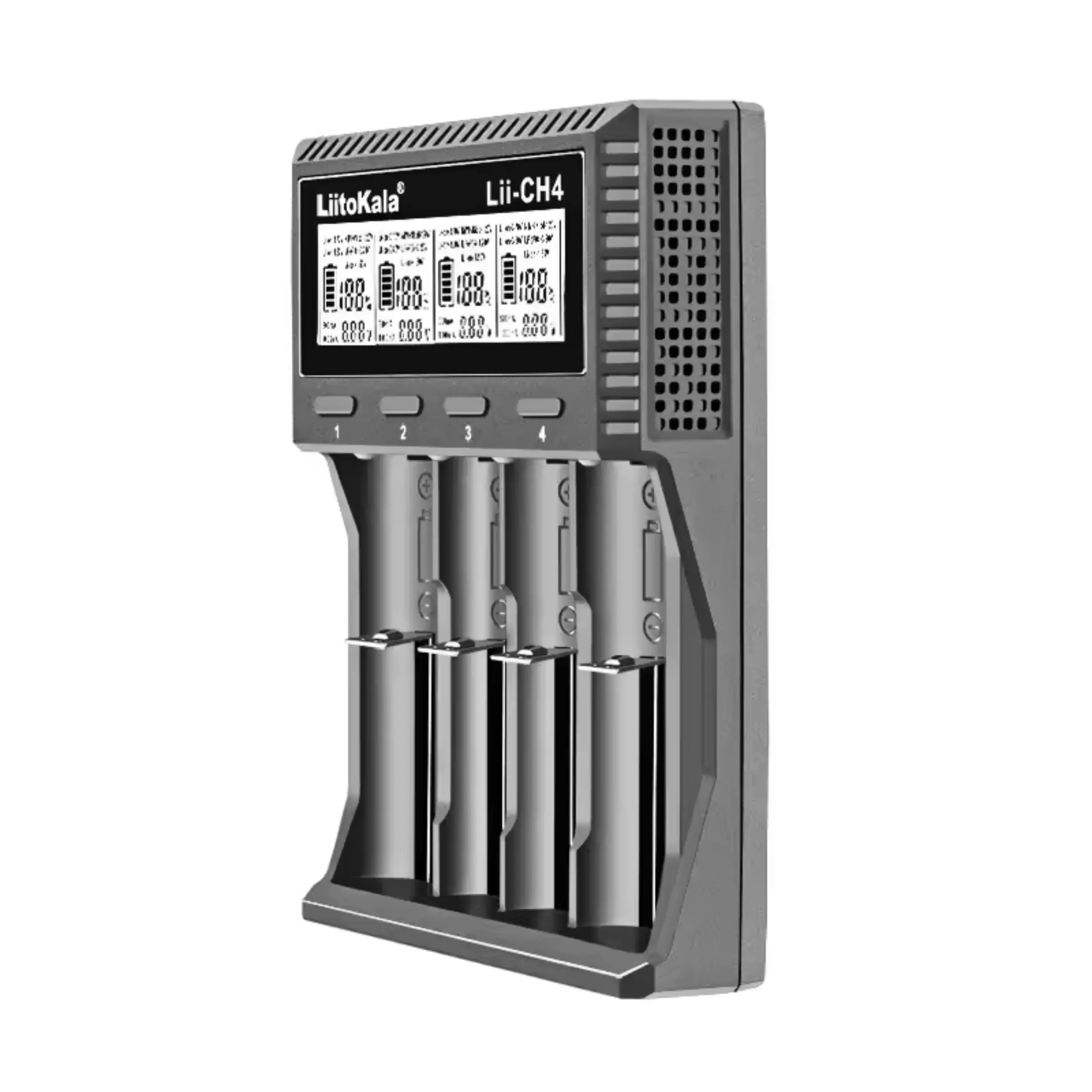 Cargador 18650 LiitoKala Lii-CH4 MechatronicStore Cargador 18650 LiitoKala Lii-CH4 - Imagen 3