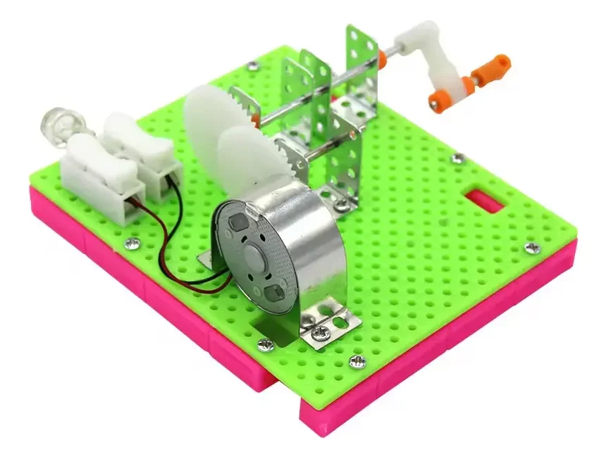 kit generador a manivela Kit Educativo Generador a Manivela MechatronicStore Kit Educativo Generador a Manivela