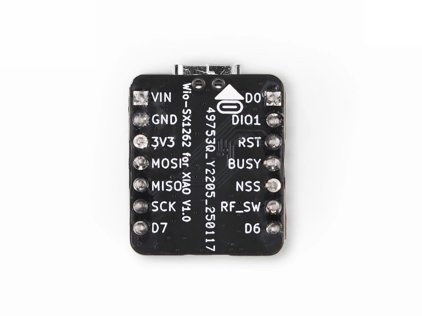 Kit Meshtastic XIAO nRF52840 LoRa SX1262 — vista 3