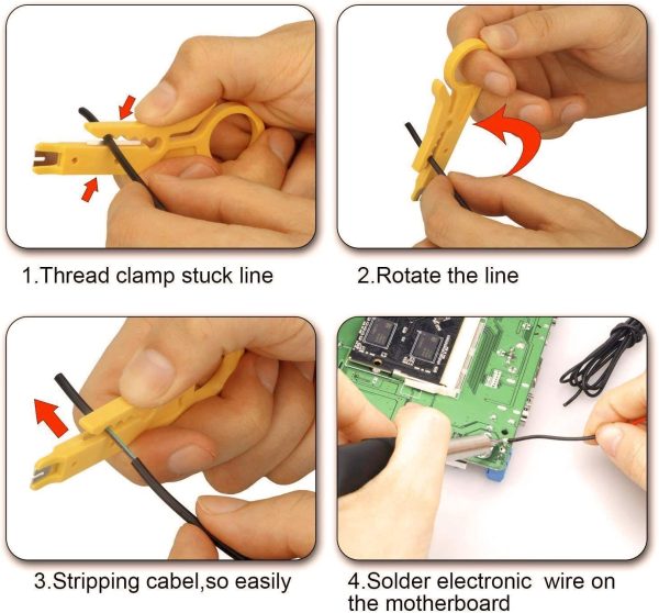 kit cautin para soldar regulable pelacable estaño - Imagen 2