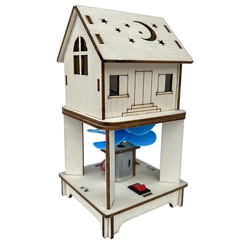 kit turbina eólica madera niños Kit Turbina Eólica Madera DIY STEAM MechatronicStore Kit Turbina Eólica Madera DIY STEAM
