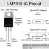 Regulador de Voltaje negativo LM7912 - Imagen 3