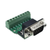 Adaptador DB9 Macho con terminal screw