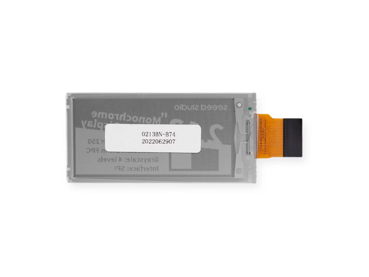 Pantalla ePaper 2.13 SPI 122x250 — vista 3