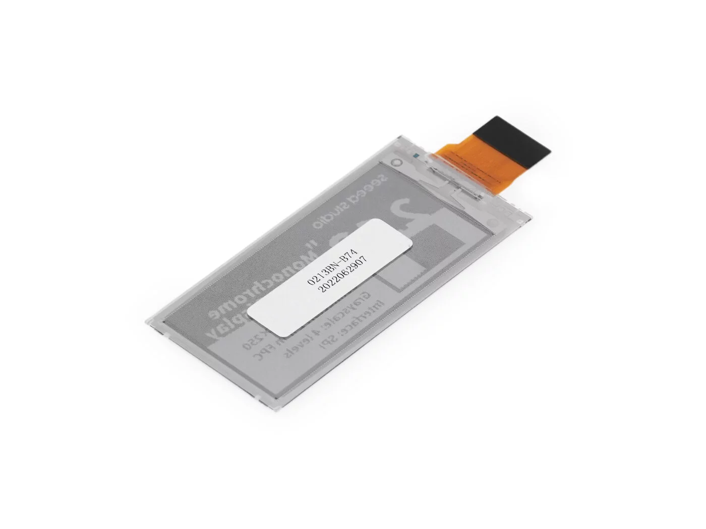 Pantalla ePaper 2.13 SPI 122x250 — vista 4