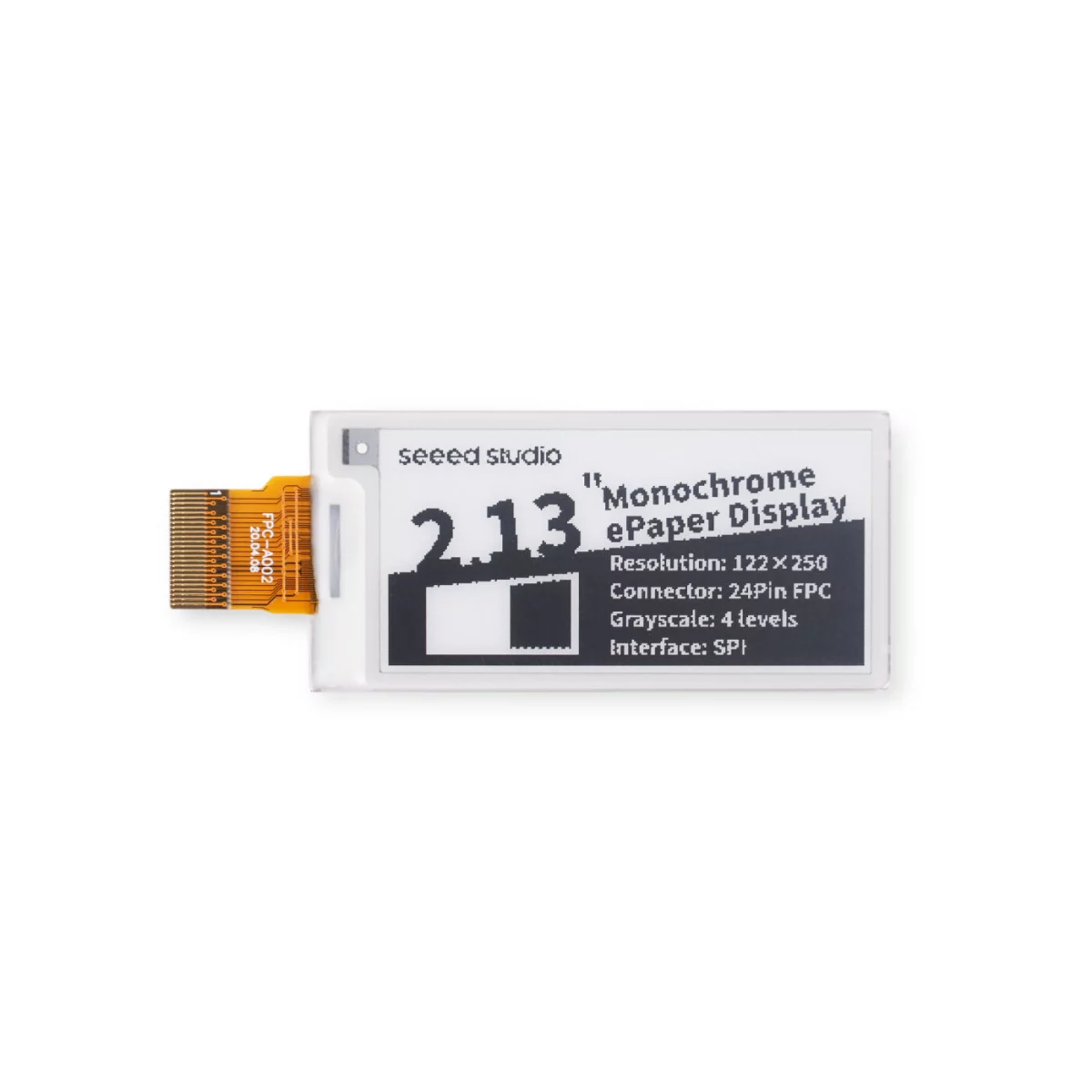 Pantalla ePaper 2.13 SPI 122x250