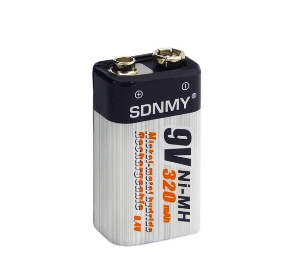 Bateria recargable SDNMY 9V 320 Mah - Imagen 3