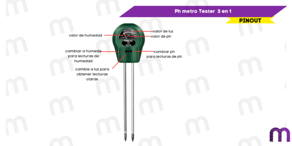 Ph metro Tester  3 en 1 - Imagen 4