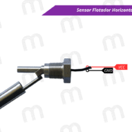 Sensor Flotador Horizontal Inoxidable - Imagen 3