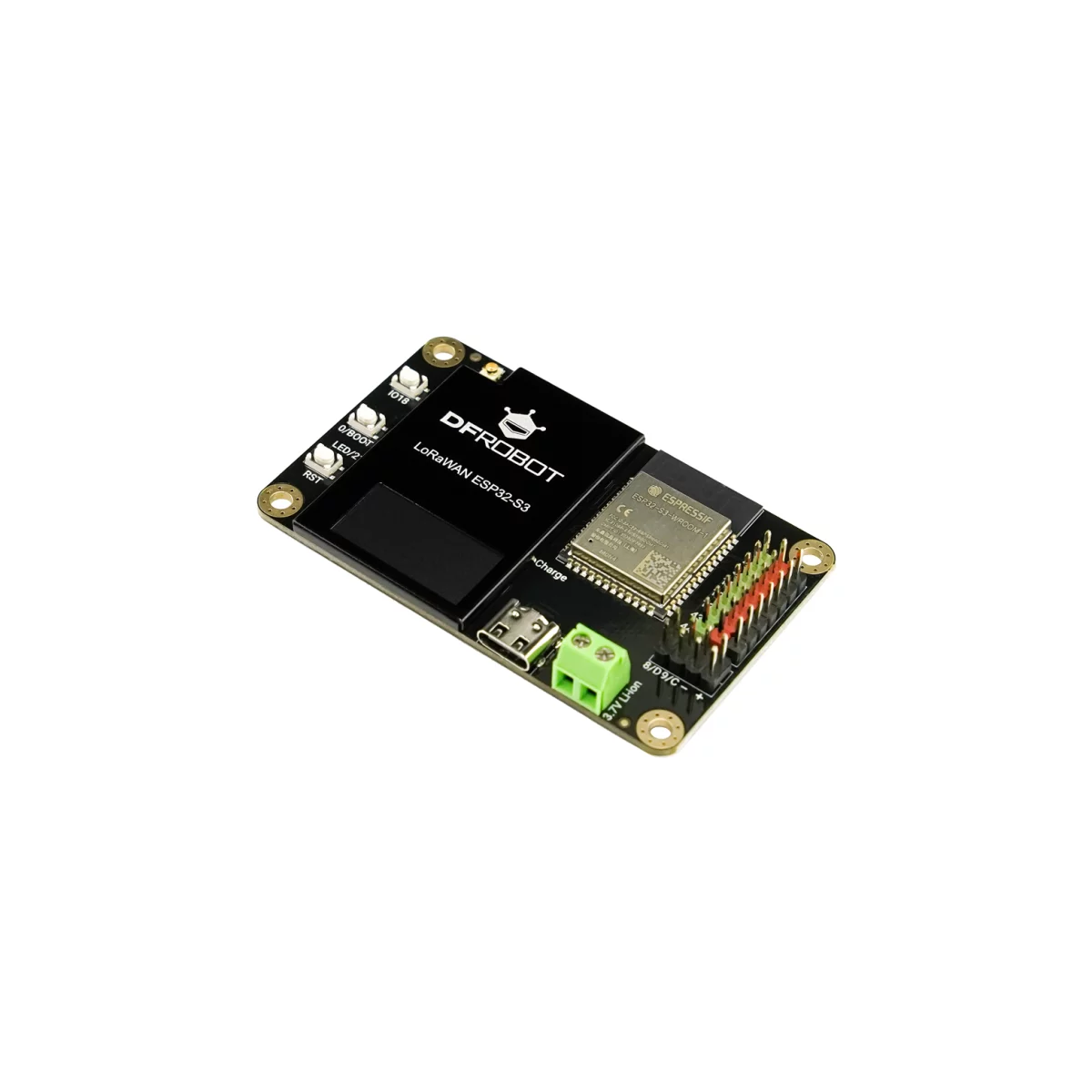 Placa LoRaWAN ESP32 S3 SX1262 Display