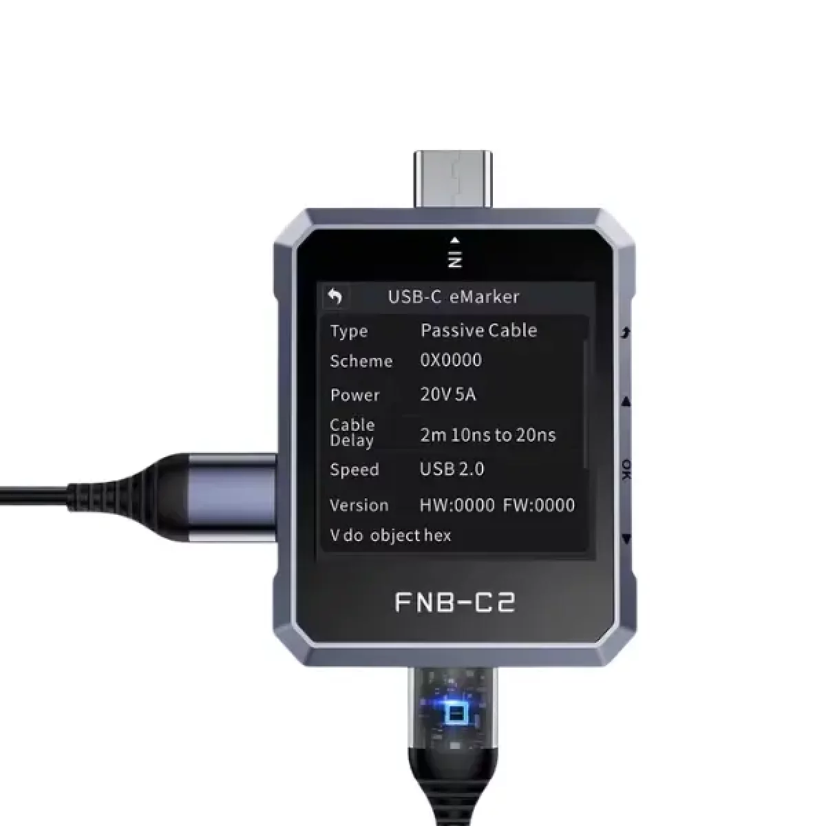 probador usb c carga rápida Probador USB C PD 3.1 FNIRSI FNB MechatronicStore Probador USB C Protocolos Carga Rápida — vista 2