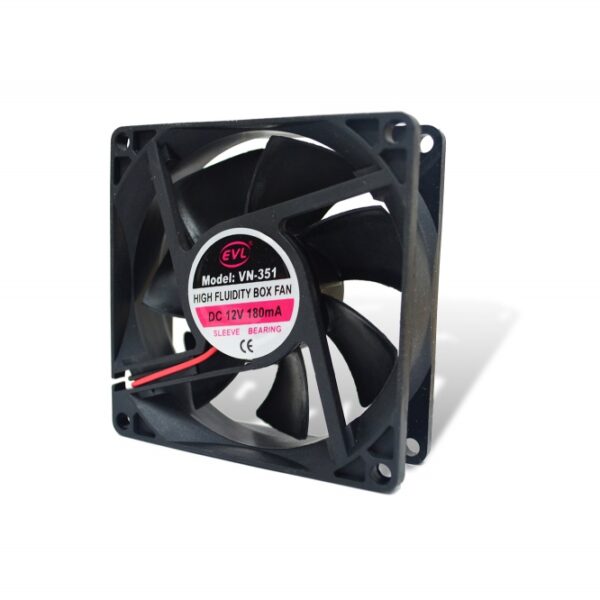 Ventilador 8x8x2.5 Cm 12 VDC Vn-351 Tech
