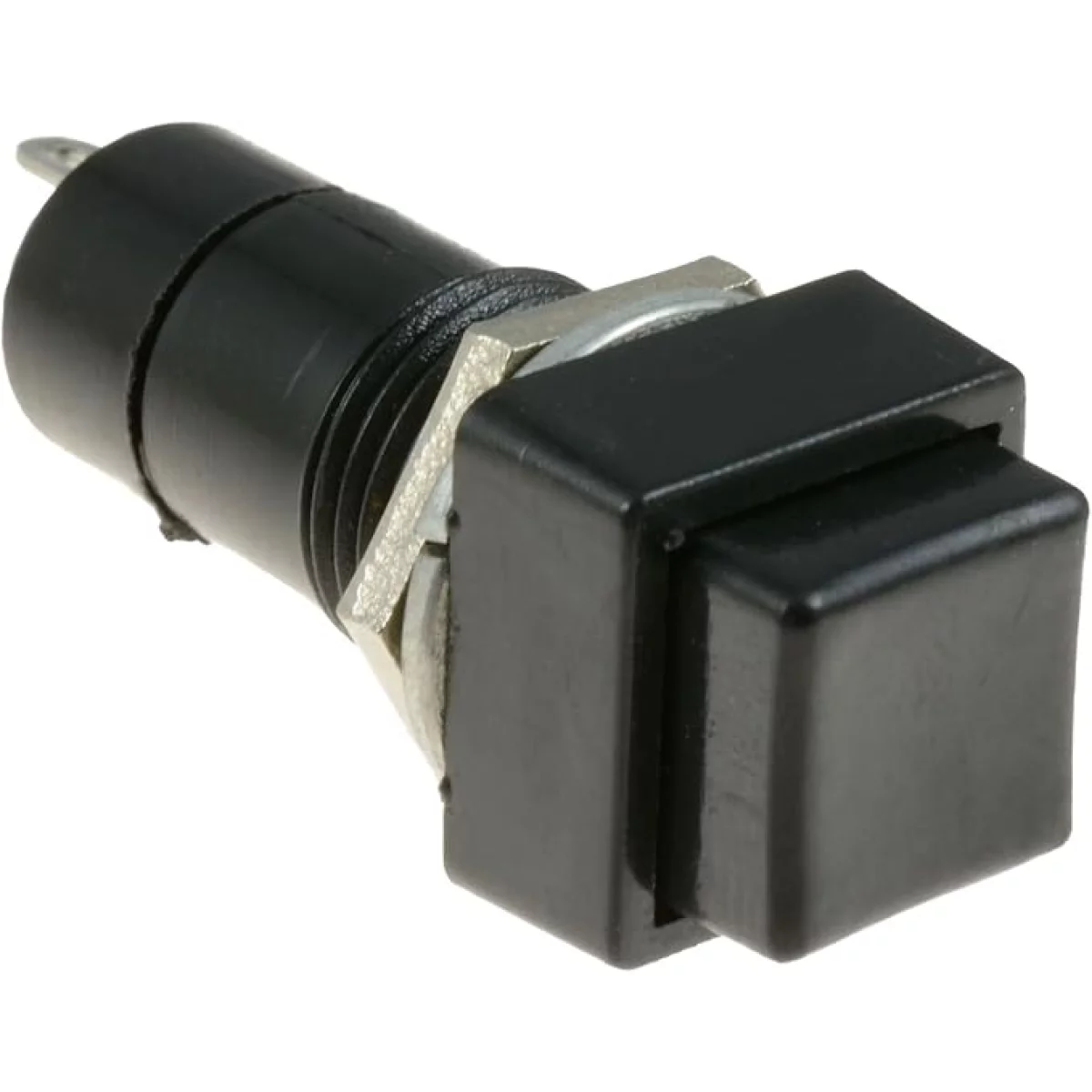 Pulsador Cuadrado Negro N.C. 3A