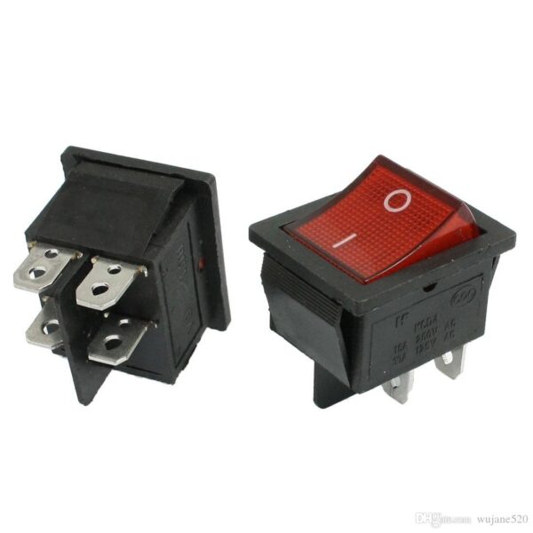 Interruptor con luz piloto 250V 16A